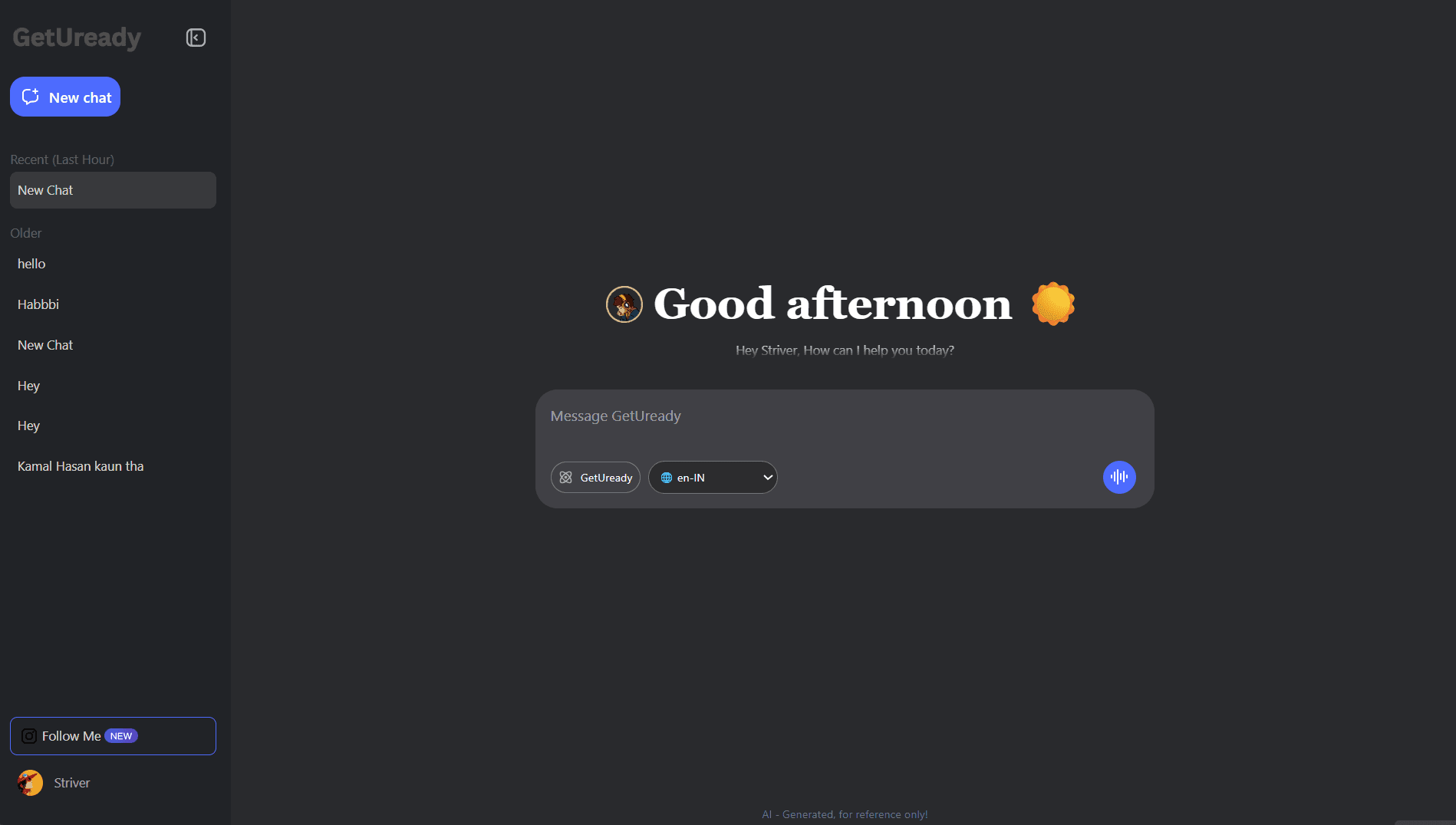Chat Bot project
