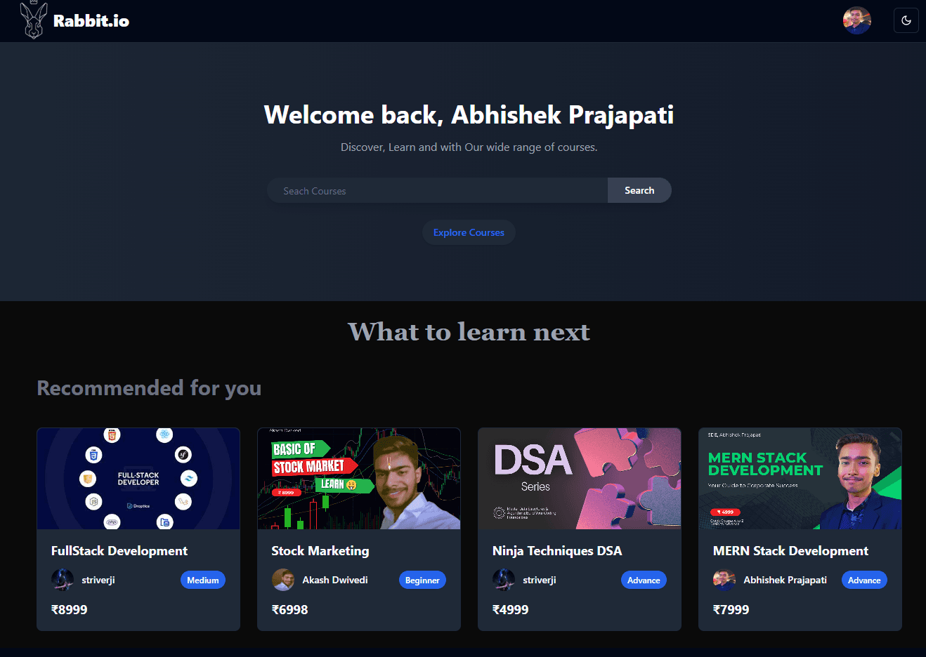 Rabbit.io project